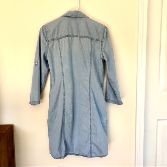 Guess chambray dress with pockets - Picture 5 of 5